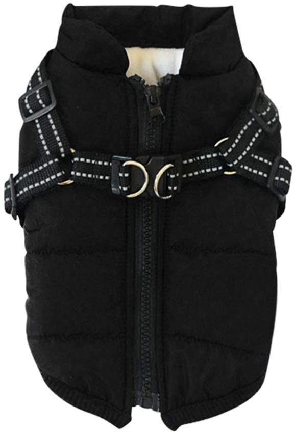 Dog Coat Fleece Dog Jacket Waterproof Dog Coat