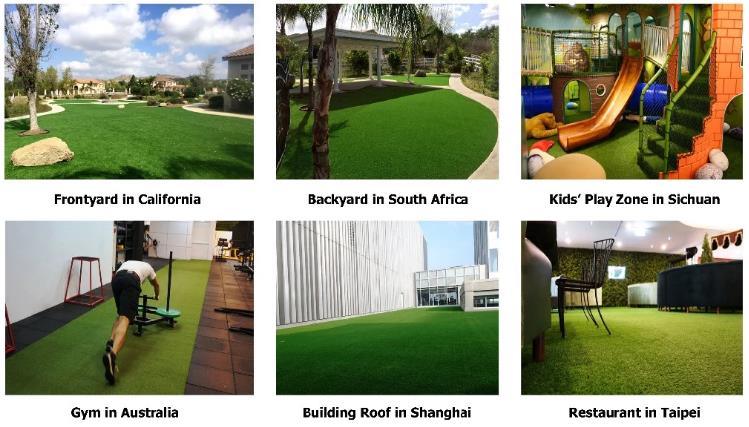 Hybrid's Grass Combines with Natural Grass and Artificial Grass