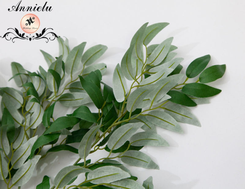 Artificial Bamboo Leaves Plant Silk Bamboo Leaves Daily Artificial Leaves
