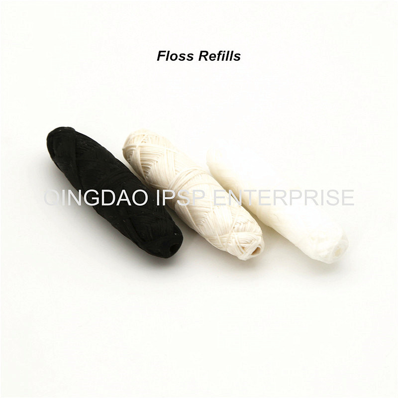 Biodegradable Bamboo Charcoal Dental Floss for Cleaning Teeth