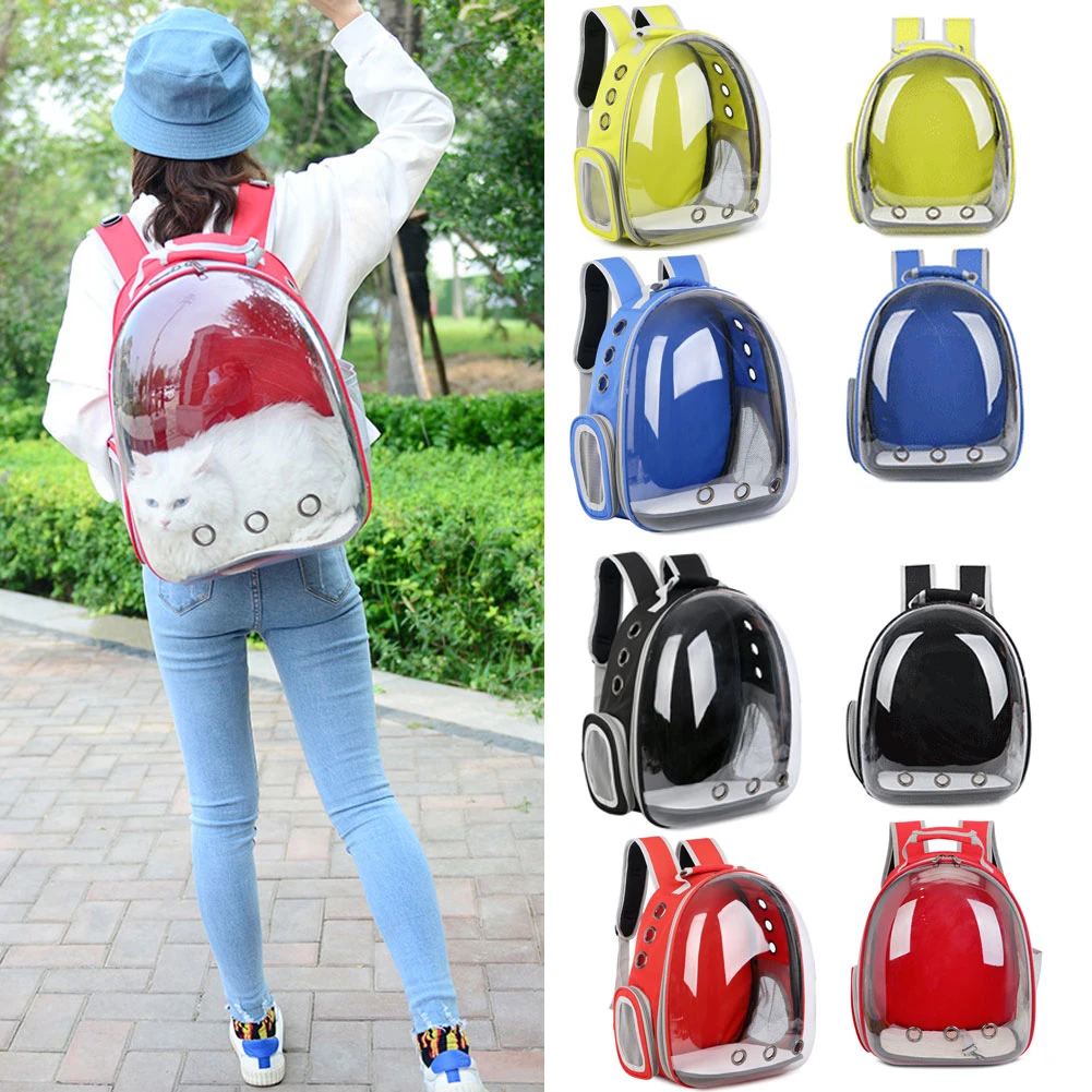 Puppy Pet Dog Cat Kitten Breathable Astronaut Capsule Portable Backpack