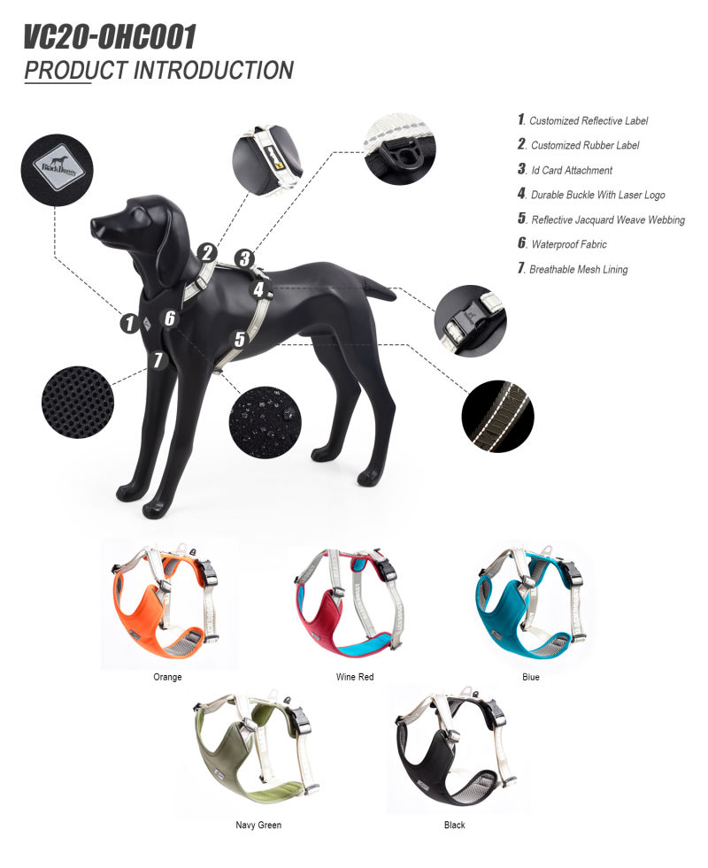 Wholesale Price Pet Accessory Pets Products Dog Harness for Dogs