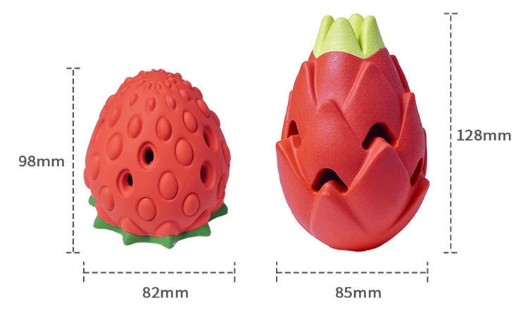 Wholesale Manufacturer Price Pet Toys Fruit Strawberry and Pet Chew Dog Toys