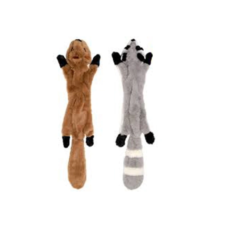 Dog No Stuffing Plush Pet Chew Toy for Small Medium Large Puppy Squeaky Cute Animals Pet Toy