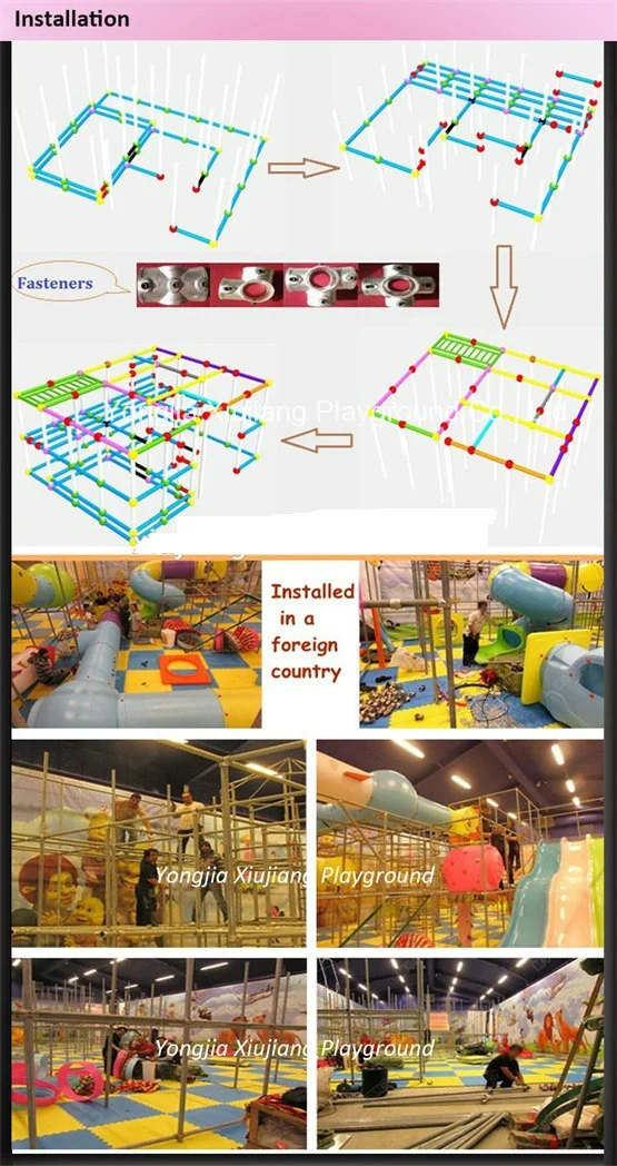 Rich Electronic Toys Children Playground Play Labyrinth for Indoor