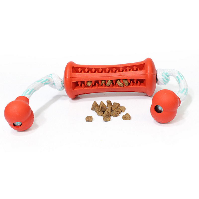 Pet Safety Dog Toys Rubber for Cleaning Teeth