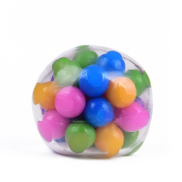DNA Molecule Stress Ball - Squeezing Stress Relief Ball- Stress Squishy Toys - Free Sensory Rubber Ball