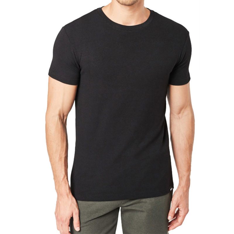 Custom Men's Bamboo Fiber T Shirt Unisex 100% Bamboo T-Shirt
