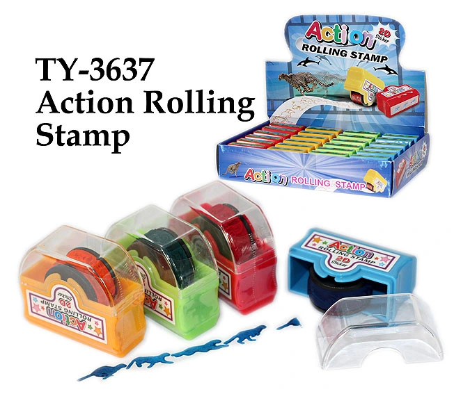 Funny Kawaii Hide Seek Self-Inking Stamp Toy