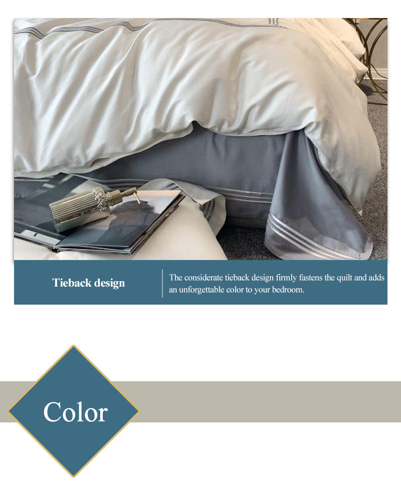 Hot Sale Cheap Price Multi Color Hotel Bedding Comfortable for King Bed