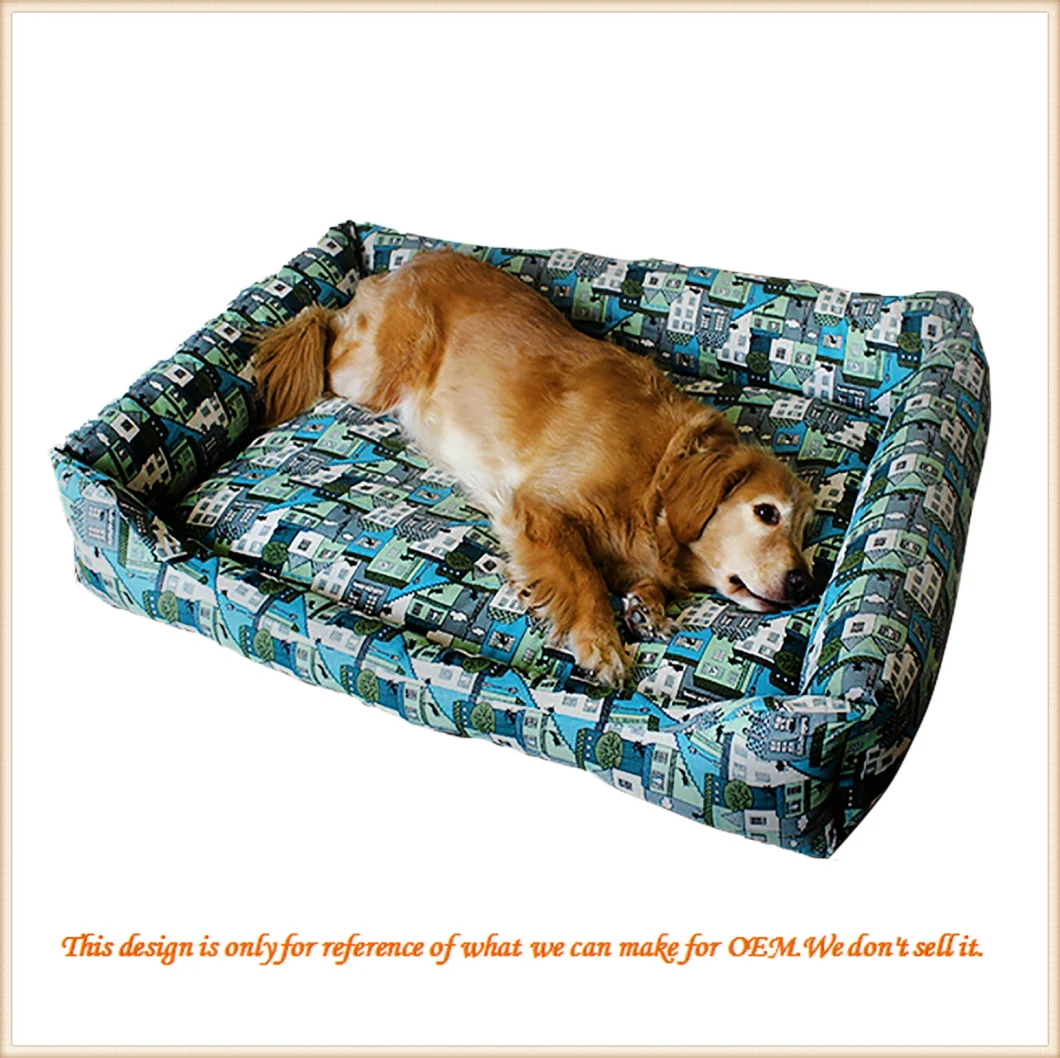 Luxury Dog Beds for Big Size Dog with Waterproof Fabric Hot Selling Pet Customize