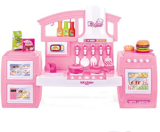 New Kids Play Toy Kitchen Toy with Light and Music