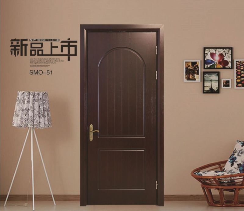 New Arrival WPC Wood Plastic Composite Door for Interior Bedroom