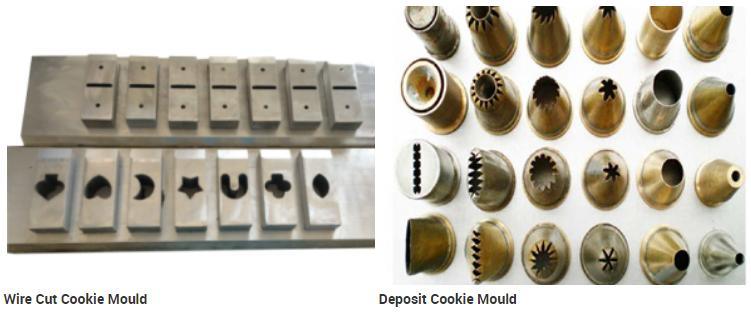 Stainless Steel Three Color Cookies Production Line Cookie Dough Extruder Machine