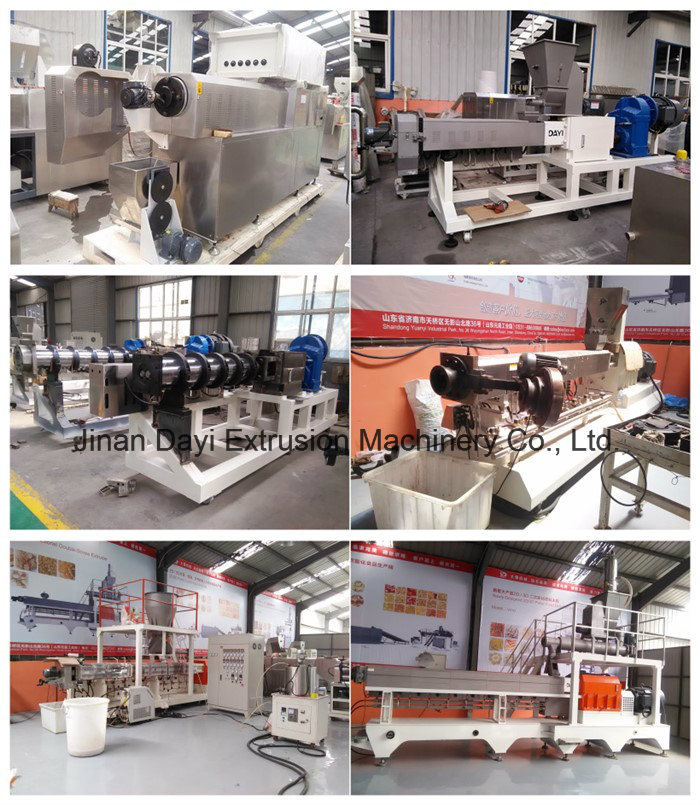 Dayi High Quality Double Screw Extruder for Fish/Pet Food