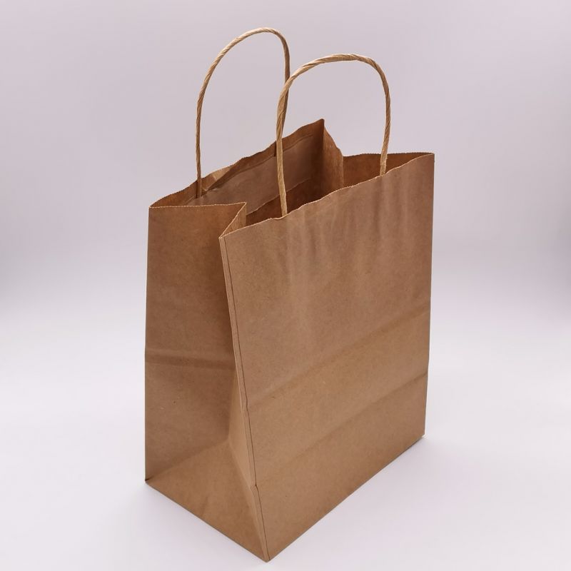 Paper Bag with Handle Gift Packing Paper Box