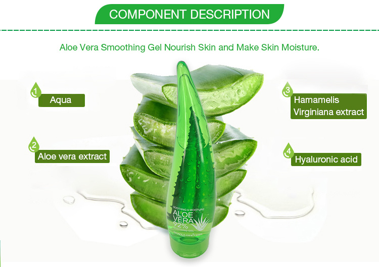 Skin Care Natural Soothing Moisture Aloe Vera Gel