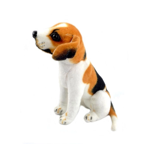 Simulation Dog Real Plush Dog Doll Realistic Dog