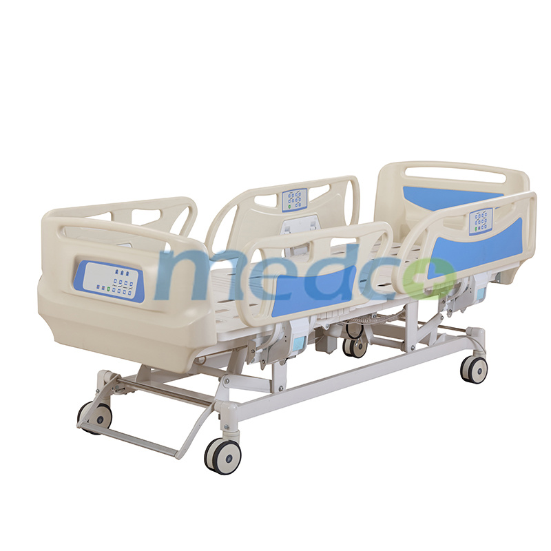 Five Functions Electric Hospital Bed Adjustable Medical Bed for Sale