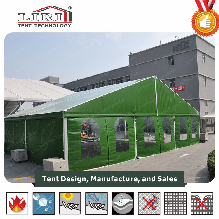 10X20m Aluminum Green Army Tent Military Tent