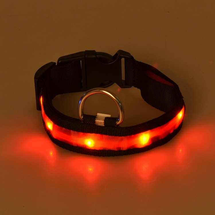 Pet Dog Collars for Dogs Pets Cats Glow LED Collars