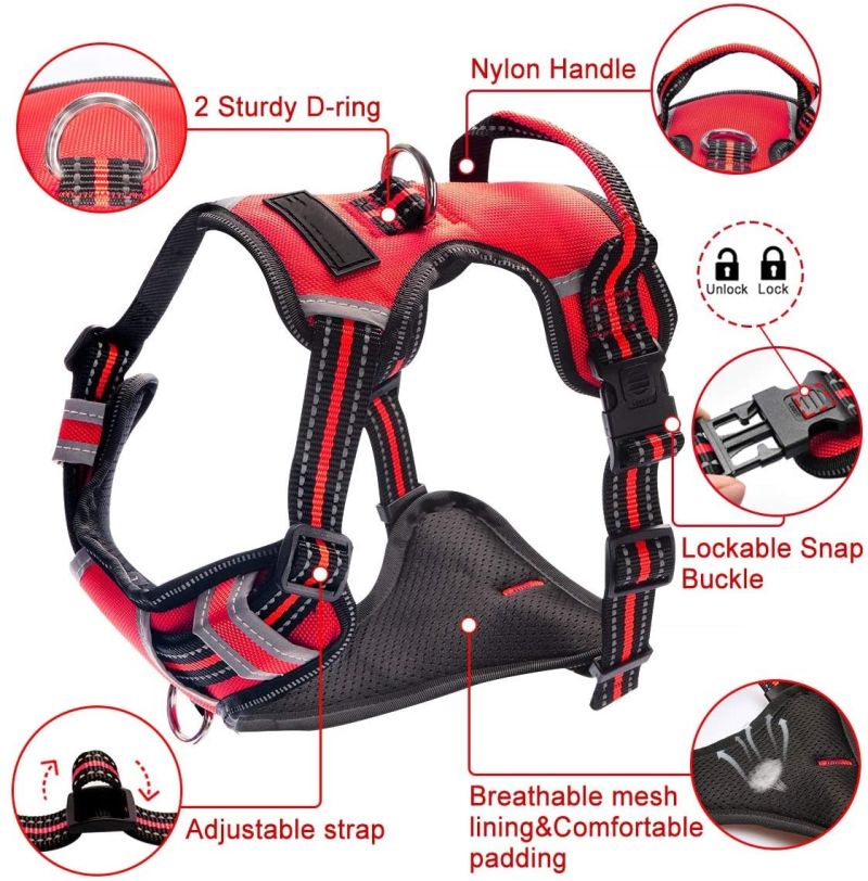 No Pull & Choke-Free Waterproof Dog Harness