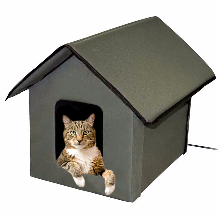 New Fashion Red Custom Travel or Home Indoor Outdoor Cute Pet Foldable Cat Heated House Hand Carry Animals Pet House Bag