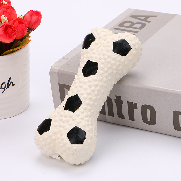 Dog Toy Hygiene Pet Latex Toy Vocal Bone Basketball Bump Bb Called Toy