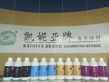 Eco T-Shirt Fabric Paint Pigment Ink for Textile DTG Printer