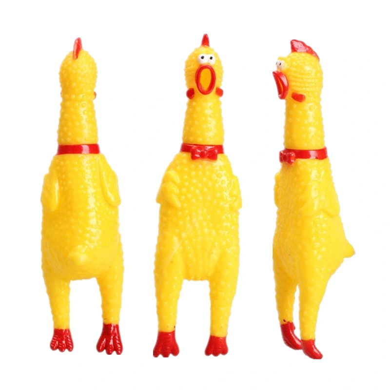 30cm 17cm 41cm Screaming Chicken Squeak Toys Pet Supplies Pet Chew Toys