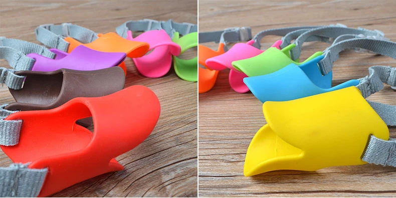Pet Duck Mouth Cover Dog Products Rubber Mouth Cover Anti Bite Mask Manufacturers Direct Dog Mouth Cover Products