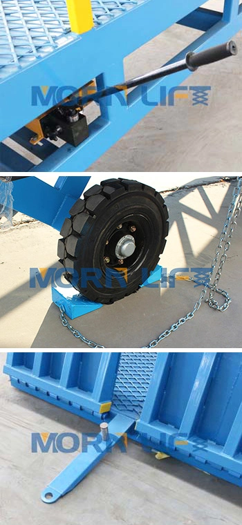 10ton Container Mobile Yard Ramp Forklift Car Truck Loading Discharge Goods Loading Unloading Ramp