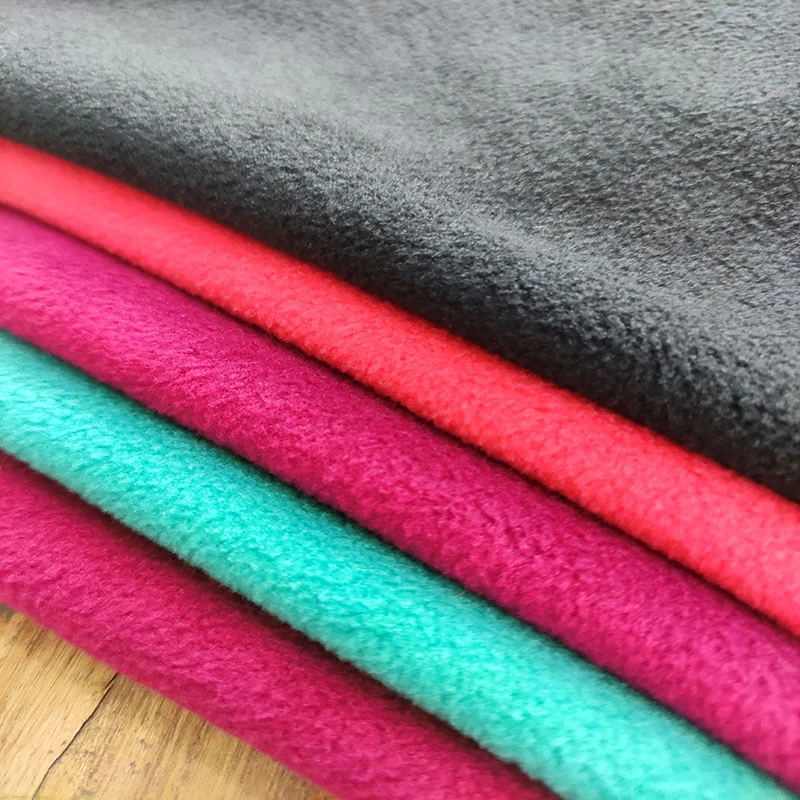 100% Polyester Polar Fleece Bonded Polar Fleece Fabric