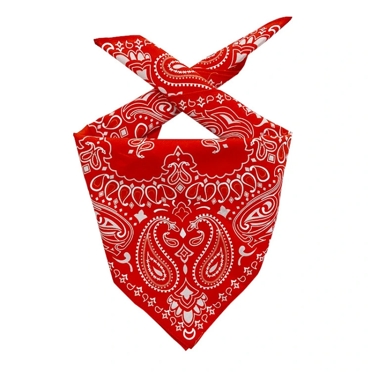 Adjustable Customized Logo Printed Reusable Eco-Friendly Christmas Dog Bandanas Blanks Sublimation Pet Bandana