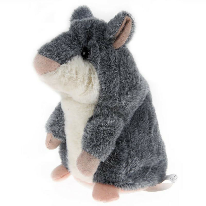 Talking Hamster Electronic Plush Toy Sound Soft Cute Gift for Children