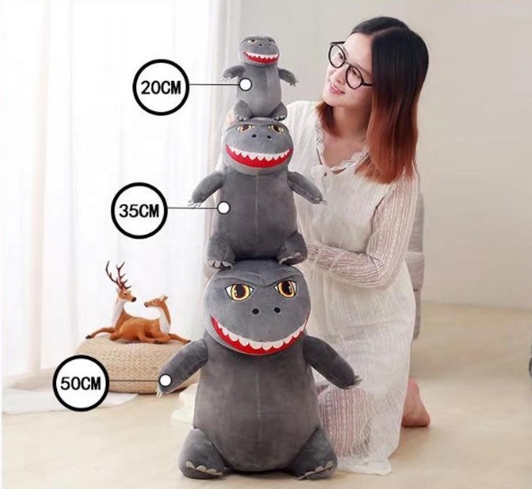 Godzilla Plush Stuffed Toy Cartoon Japanese Movie Plush Toy