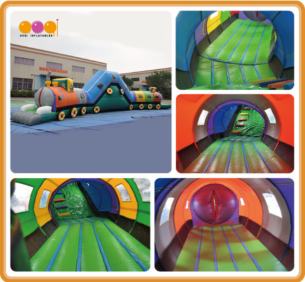 Obstacle Tunnel Inflatable Tunnel (AQ2003)