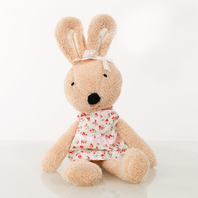 Dressed Plush Bunny Toy Custom Plush Toy