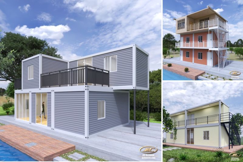 Movable Pre-Made Houses Prefabricated, Mobile Puerto Rico Detachable Container Houses Kenya
