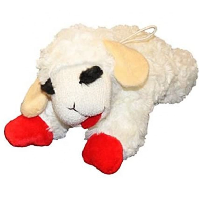 OEM Custom Lamb Plush Toy Puppy Chew Toy Dog Chew Tooth Brush Plush Toy