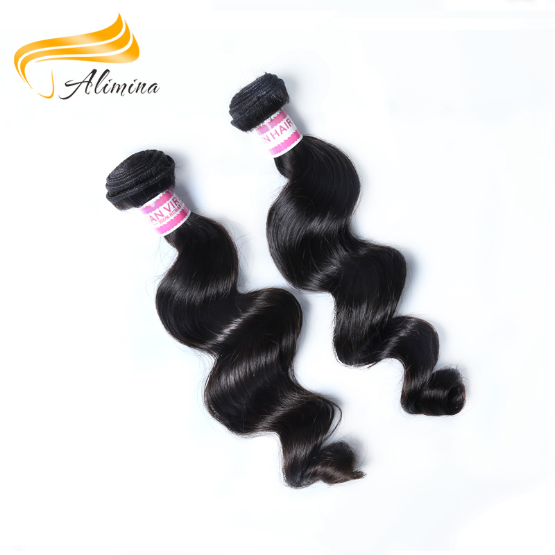 Free Shipping Tangle Free 100% Real Human Hair Extension