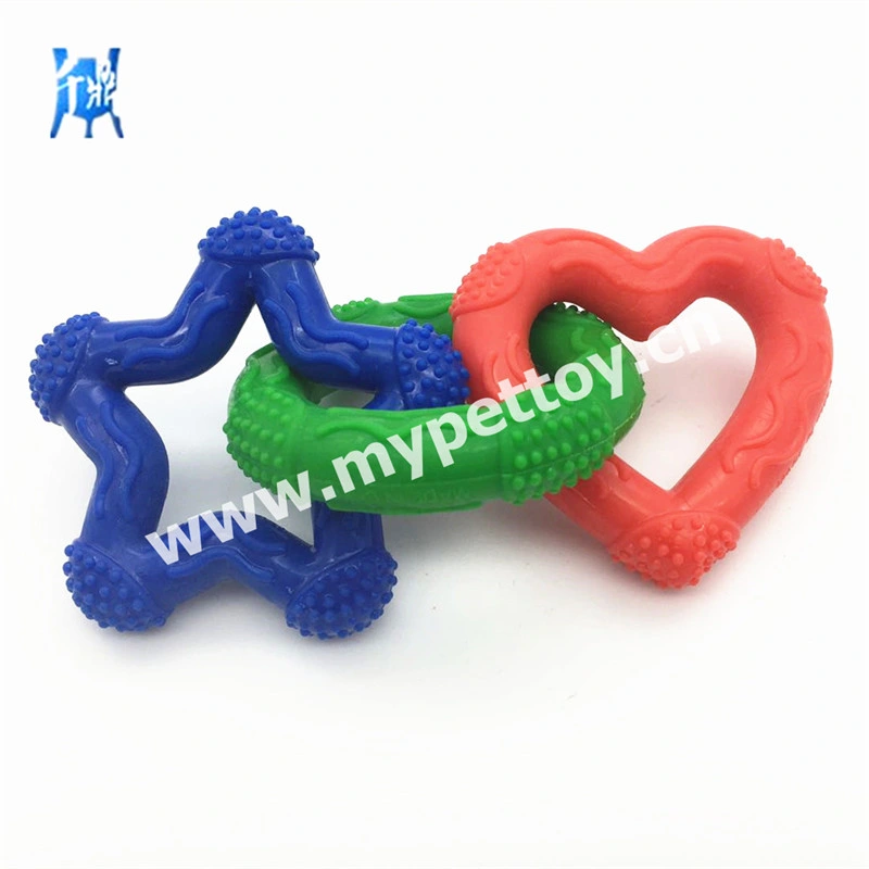Hot Sell Bone Shape Teeth Cleaning TPR Dog Pet Toy Puppy Chew Bones Toys, Pet Durable TPR Dog Chew Toys
