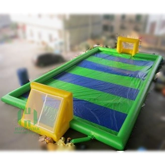 Inflatable Sport Game Race Track Tunnel Soccer Bubble Football Field Toy