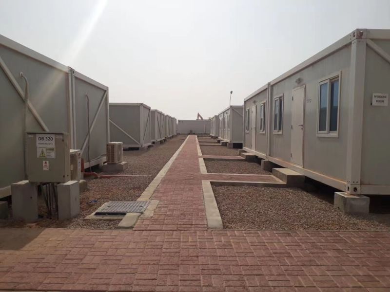 Factory Direct Supply Cheap Movable Prefabricated Container Houses for Accommodation