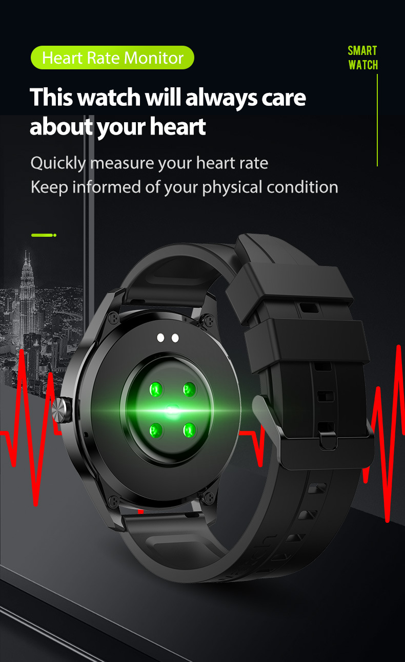 Smart Watch with Waterproof and Magnetic Charging Healthcare Smart Watch