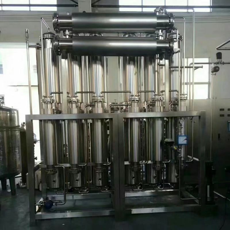 Industrial Reverse Osmosis and Mixed Bed Water Distillation Distiller Equipment for Distilled Water