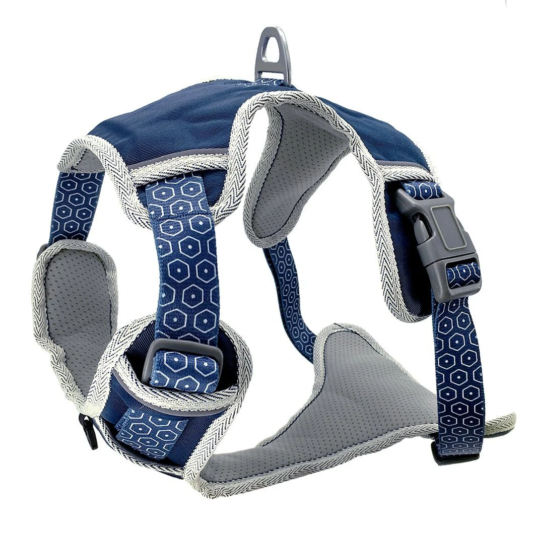 Adjustable Reflective No Pull Breathable Outdoor Training Dog Harness Dog Products