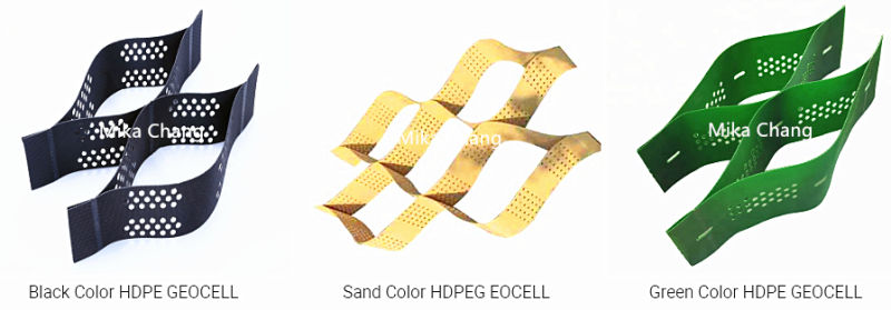 High Tensile Strength HDPE Geocell for Reinforcement of The Riverbed and Soft Soil