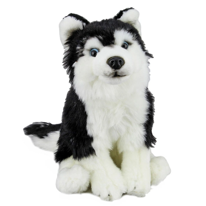 Custom Design Plush Dog Toy Stuffed Animal Husky Dog Toy