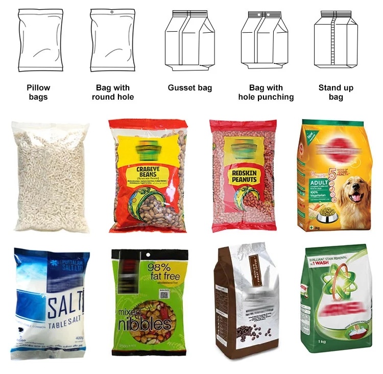 Hot Product Cat Bentonite / Tofu Cat Litter Filling and Sealing Packaging Packing Machine